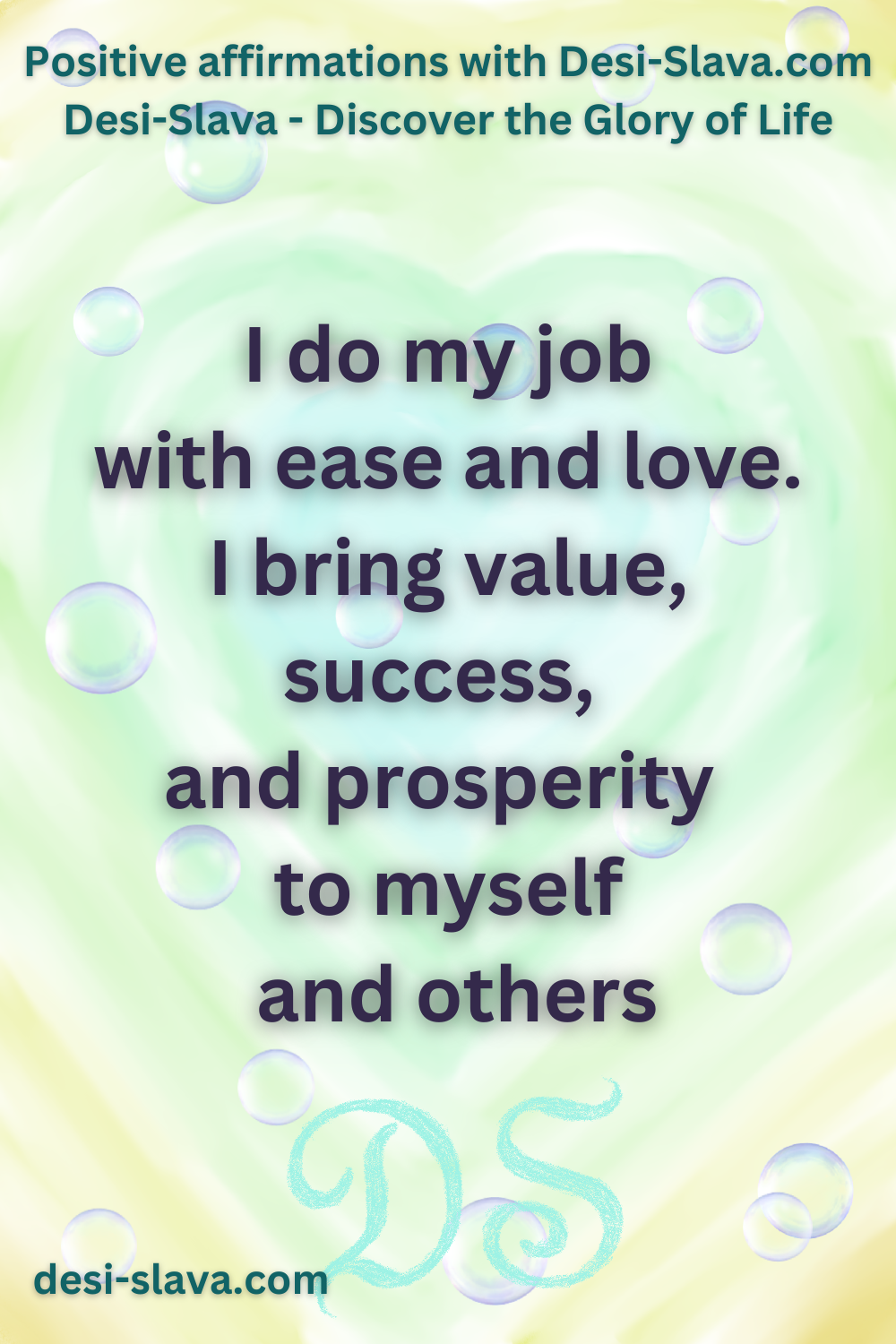 Attract Job Success – See Your Work as Valuable